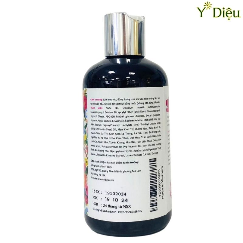DẦU GỘI THẢO DƯỢC Y DIỆU, CHỮA LÀNH HƯ TỔN, THƠM TỰ NHIÊN
