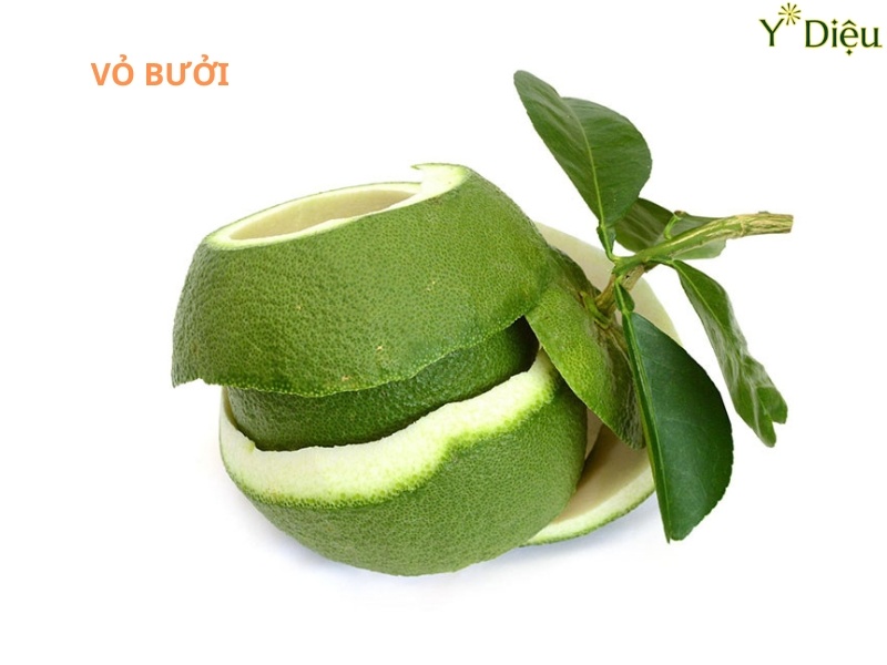 Vỏ bưởi có tinh dầu giúp mọc tóc làm  tóc óng mượt