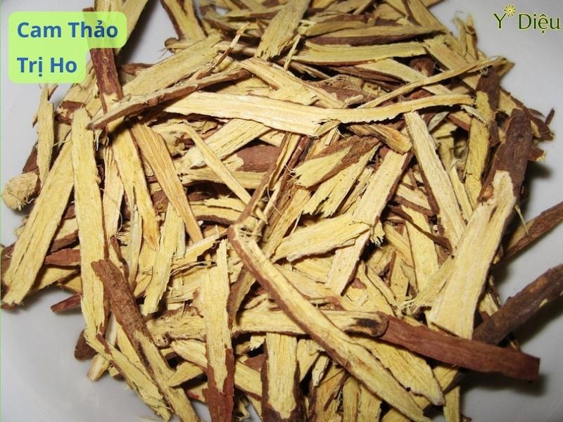 Cam thảo là một thành phần tự nhiên trong thuốc ho long đờm