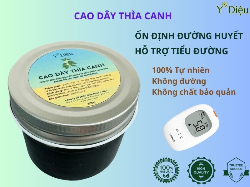 Công Dụng Của Dây Thìa Canh Trong Kiểm Soát Tiểu Đường